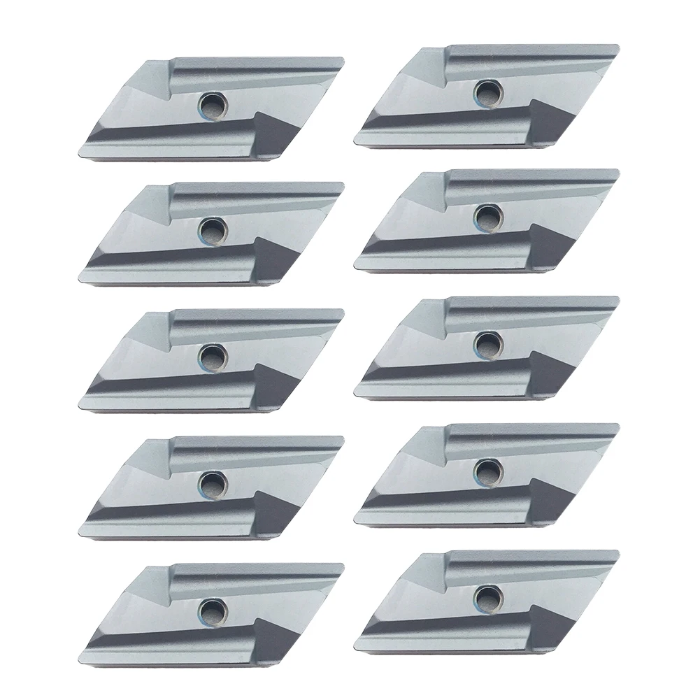 

For Industrial Use As Shown In The Picture Carbide Inserts 10Pcs Set Dirty Environment Compatibility High Grip