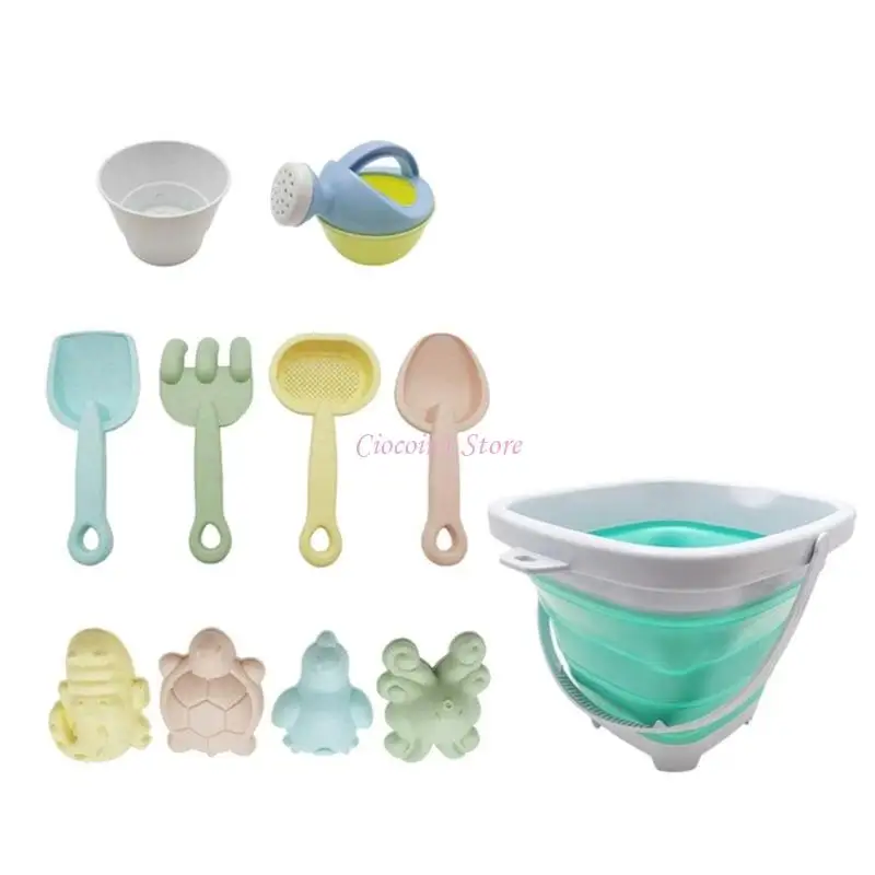 Y1UB Creative Sand Toolt Set Toy pour les enfants Moule sculpture sable pour l'activité plage