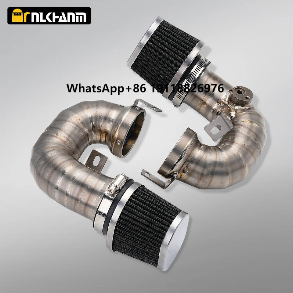 

New for Triumph Bobber Motorcycle Exhaust System Intake Pipe Modification Engine Heat Shield Cold Air Intake