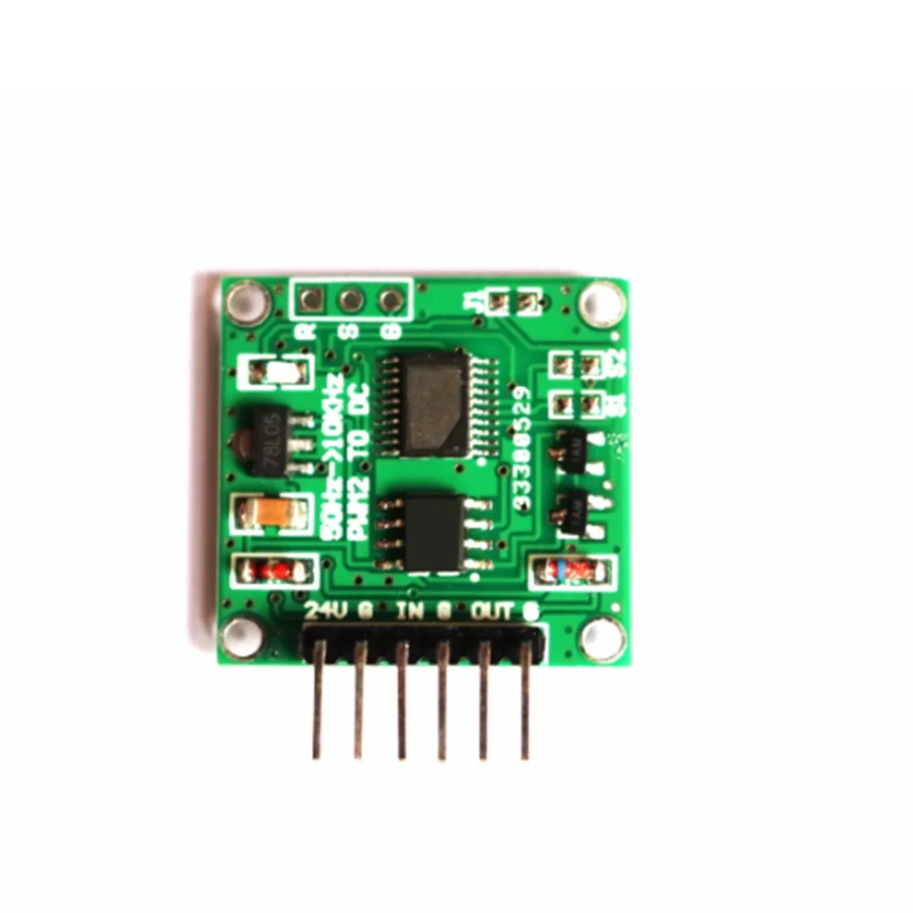 PWM to Voltage PWM Duty Cycle to 0-5V 0-10V Linear Conversion Transmitter Module