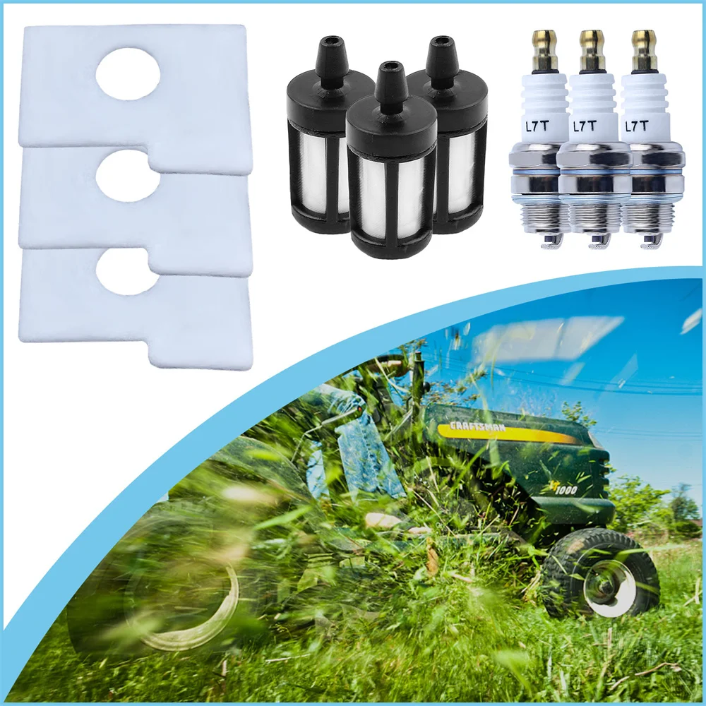 طقم شمعات الإشعال ، فلتر الهواء ، فلتر الوقود ، لـ Stihl MS180 MS170 018 017 MS 180 170 ، قطع غيار المنشار