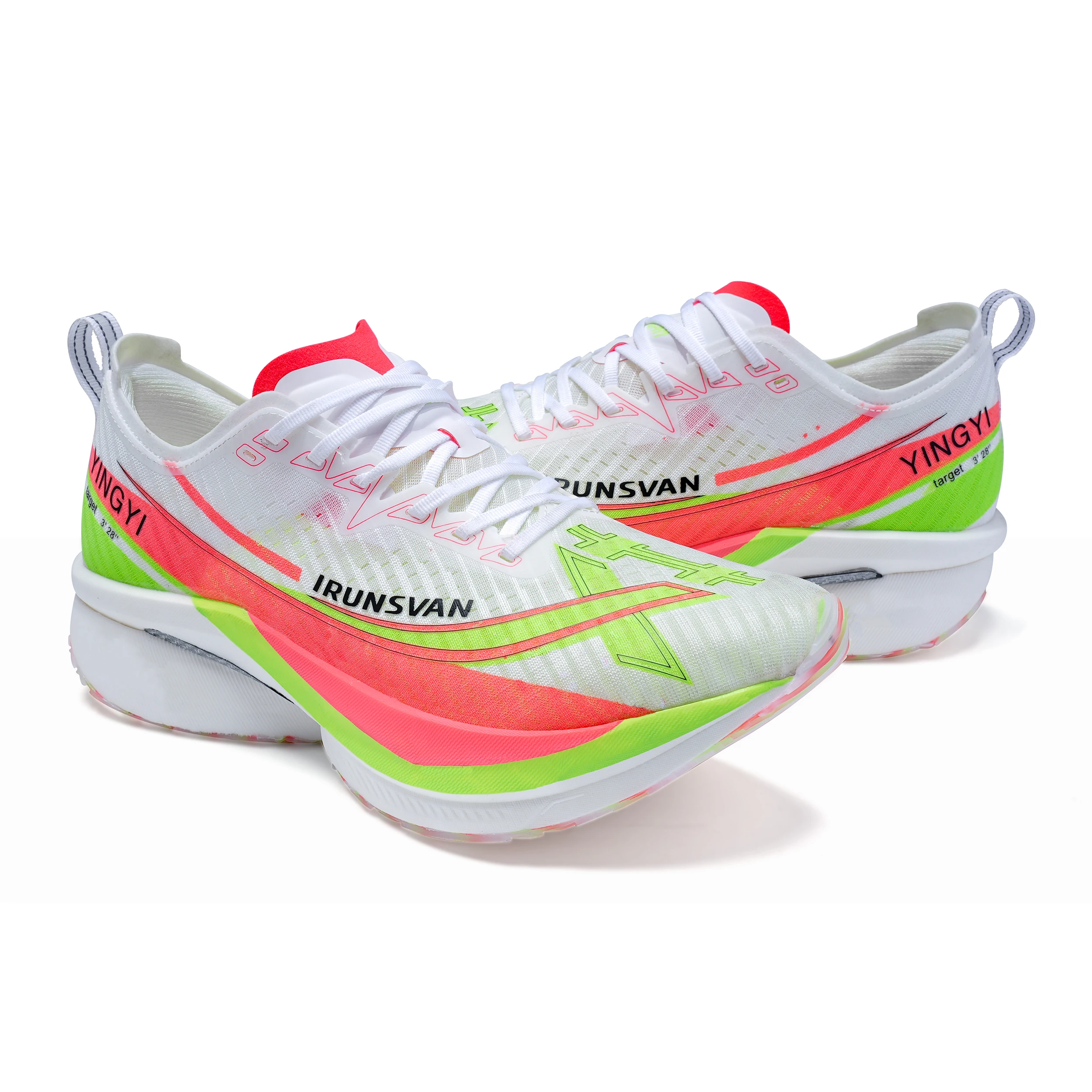 IRUNSVAN Shadow Wing 2.0 Men's Carbon Plate Sports Shoes Outdoor Mesh Lightweight And Stable Running Shoes 088