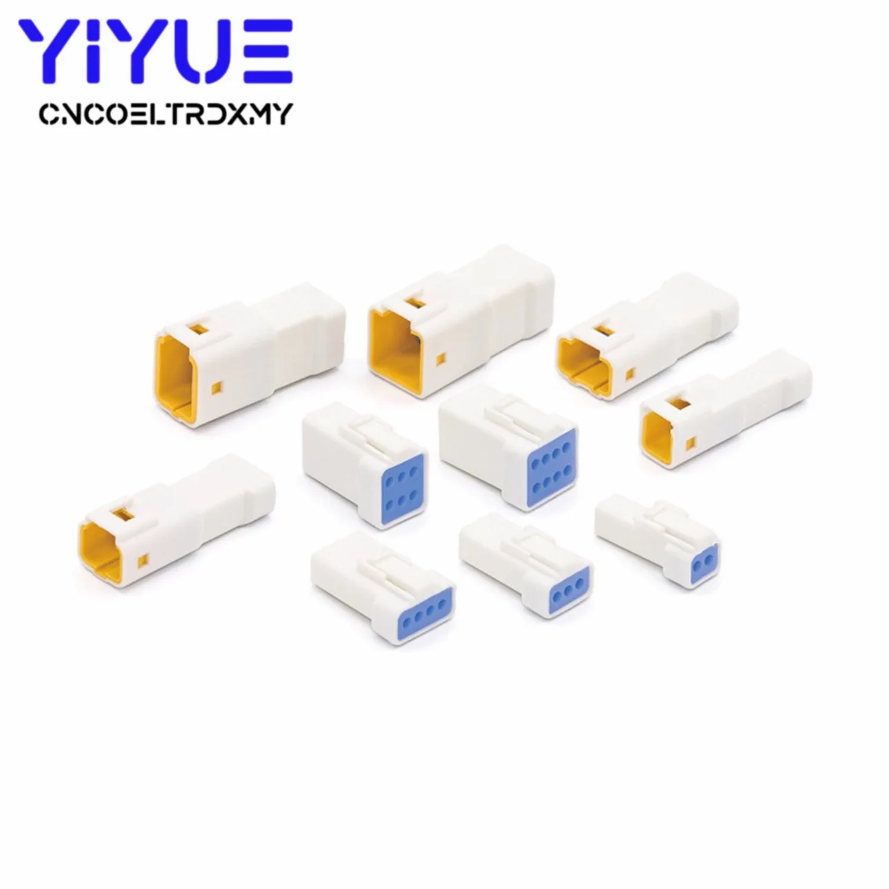 10 Sets 2/3/4/6/8P JST Series Male Female Docking Sockets Butt Plugs JST02R-JWPF-VSLE Automobile Waterproof Connectors