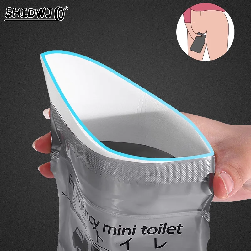 1PC Portable Emergency Urinal Bag Outdoor Camping Pee Bags Disposable Travel Vomit Bag Mini Mobile Toilet For Men Women Children