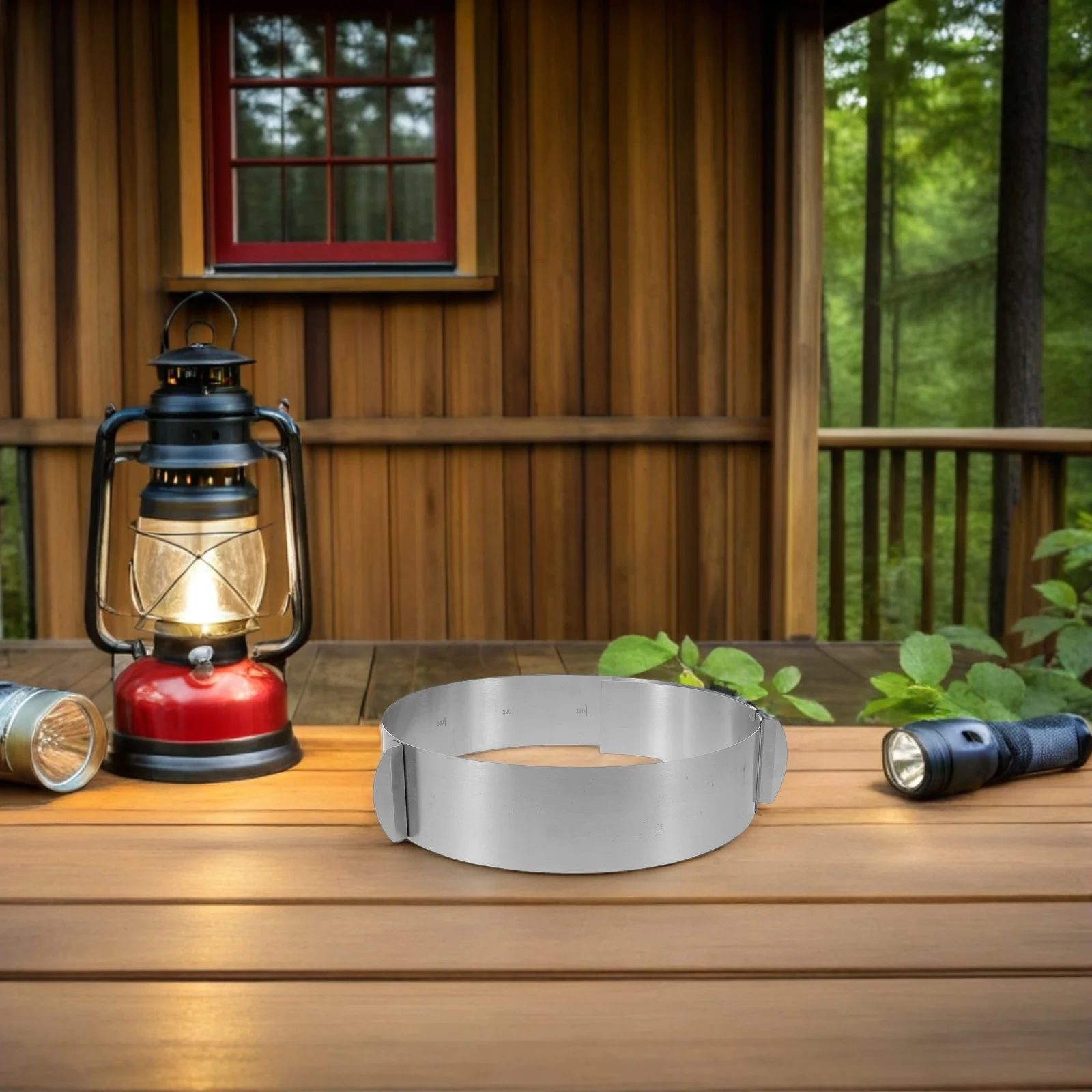 

1pcs Windscreen For Camping Adjustable 16Cm To 28Cm Stainless Steel Stove Windshield Guard For Outdoor Cooking Backpacking Bbq