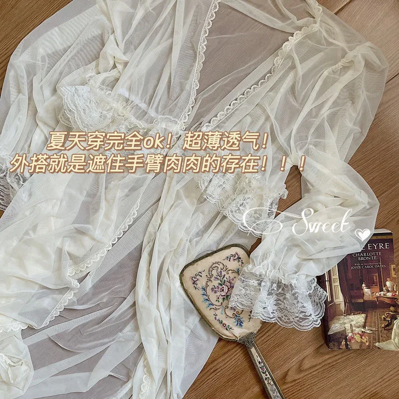 الفرنسية الحلو خمر فستان جنية المرأة 2025 الخريف الدانتيل مثير فستان كوري غير رسمي الإناث المحكمة الشيفون أنيقة فساتين بحزام طويل