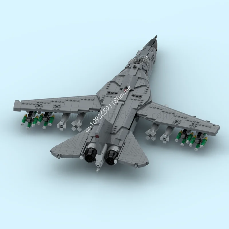 2040 قطعة MOC F Aardvark الخالق الخبراء نموذج اللبنات العمارة هدايا عيد الميلاد تجميع لتقوم بها بنفسك لعبة الطوب الإبداعية للأطفال #3