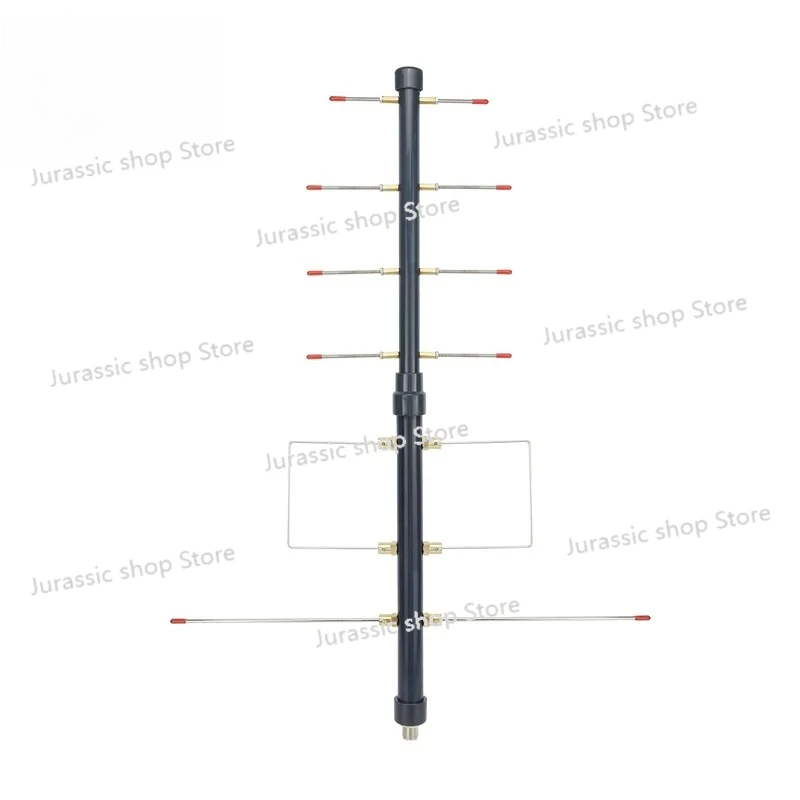 

HamGeek HG-U80 6-Element Yagi Antenna UHF 400Mhz-480Mhz Full-Band Satellite Directional Antenna