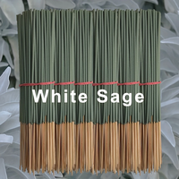 20/50 White Sage Aromatherapy Stick, 8.66inch for Yoga and Meditation, Purifies the Soul, Eliminates Negative Energy