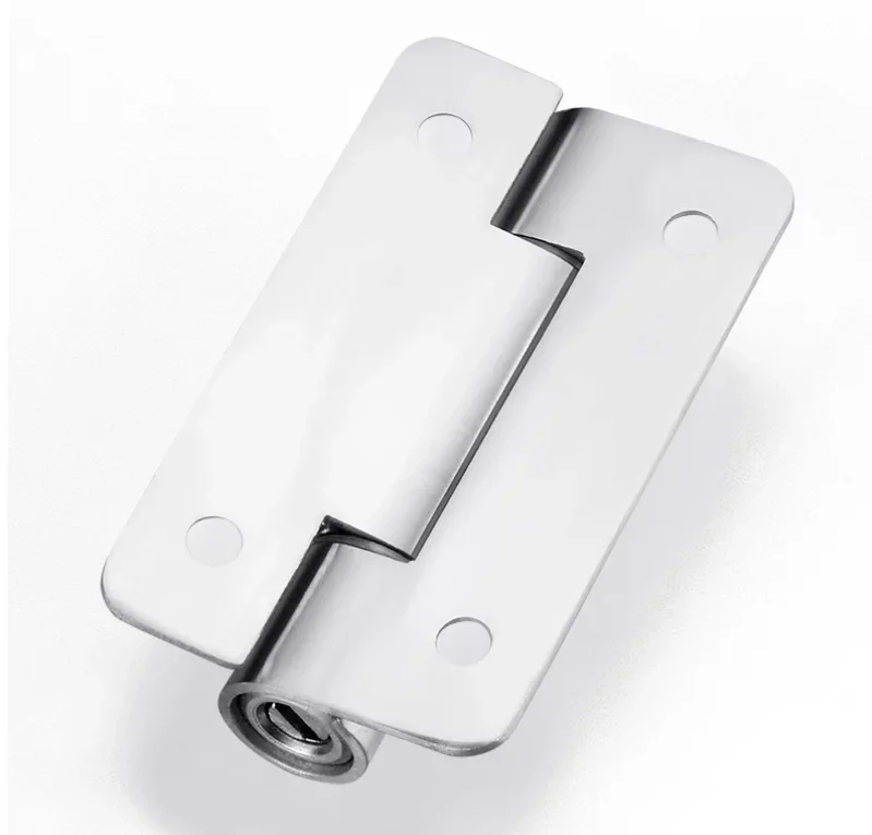 10PCS Thickened 304 Stainless Steel Spring Hinge for Public Toilet Partition Self-Closing Door Heavy-Duty Toilet Partition Hinge