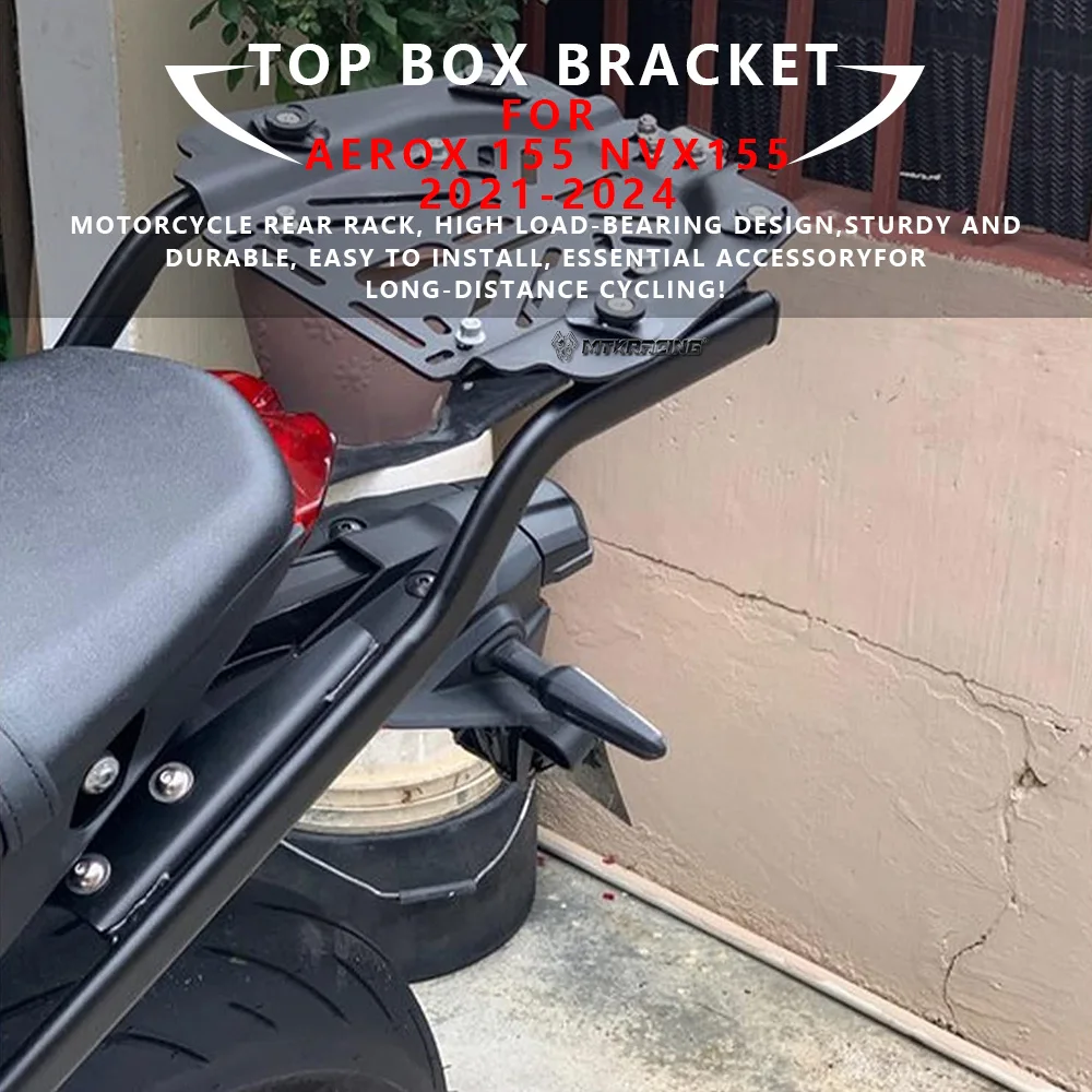 

MTKRACING For YAMAHA MT-09 /FZ-09 /MT09SP 2021-2024 Motorcycle Rear Luggage Rack Cargo Holder Top Box Shelf Bracket Accessories