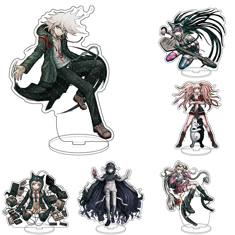 

Anime figure Dangan Ronpa Danganronpa V3 figurine Trigger Happy Havoc Acrylic Stand Model Plate Desk Decor Standing Sign Gifts