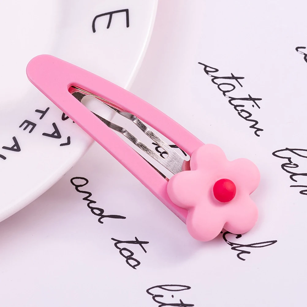 

18pcs Contrast Color Flower Hair Clips Girls Hairpin Safe Durable Easy Grip Suitable Any Hairstyle Wedding Party Daily Life