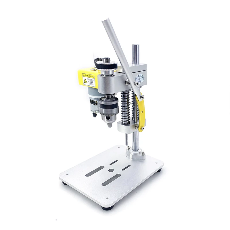 

Portable Benchtop Driller Metal Jade Wooden DIY Crafts Tool Mini Drill Press Precision Table Drilling Machine