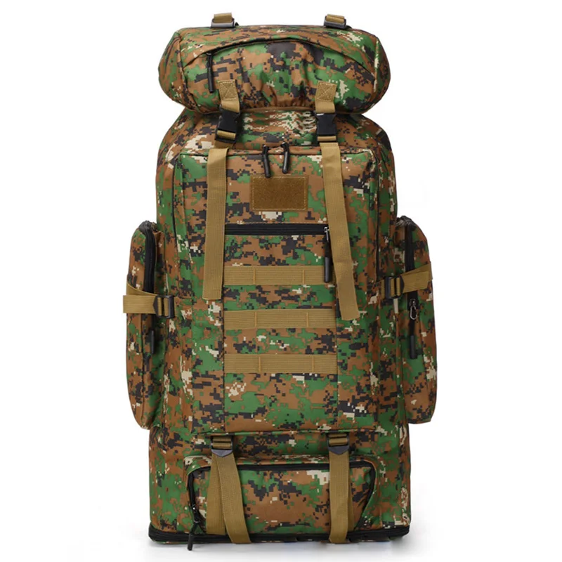 Multi-purpose Backpack Fashion Back Pack 70 L Large Capacity Rugzakken Camouflage Double Bagpack Bags Bolsos