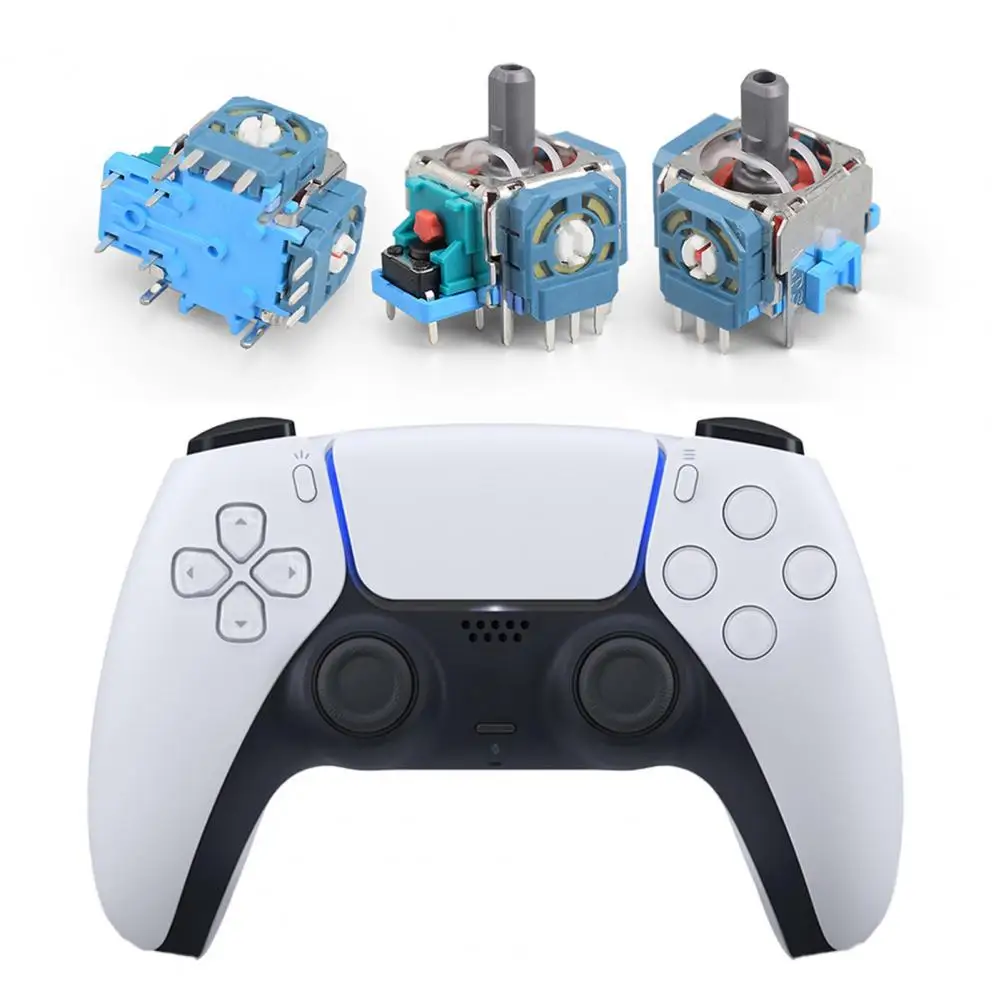 Optimal Sensitivity Joystick Replacement Enhanced Control Sensitivity Analog 3d Joysticks for Ps5 Precise for Wireless