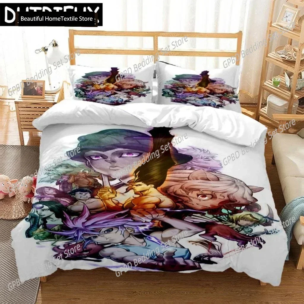 

Luxury 2025 New 3D Print HUNTER×HUNTER Digital Print Polyester Bedding Sets Boys Covers Duvet Cover Set For Teens Bedding Set