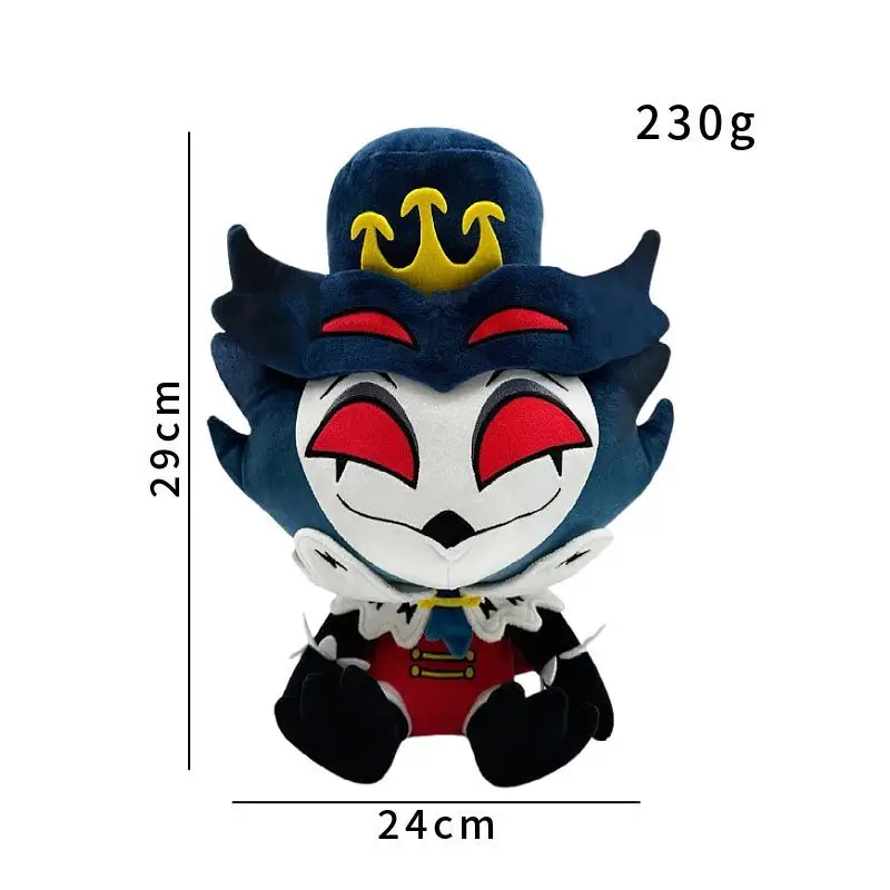 

Мягкая плюшевая игрушка-кукла Столос из аниме Helluva Boss, 29 см, для детей, фанатов, косплея, подарков на день рождения, праздников, коллекционирования и рождественского декора