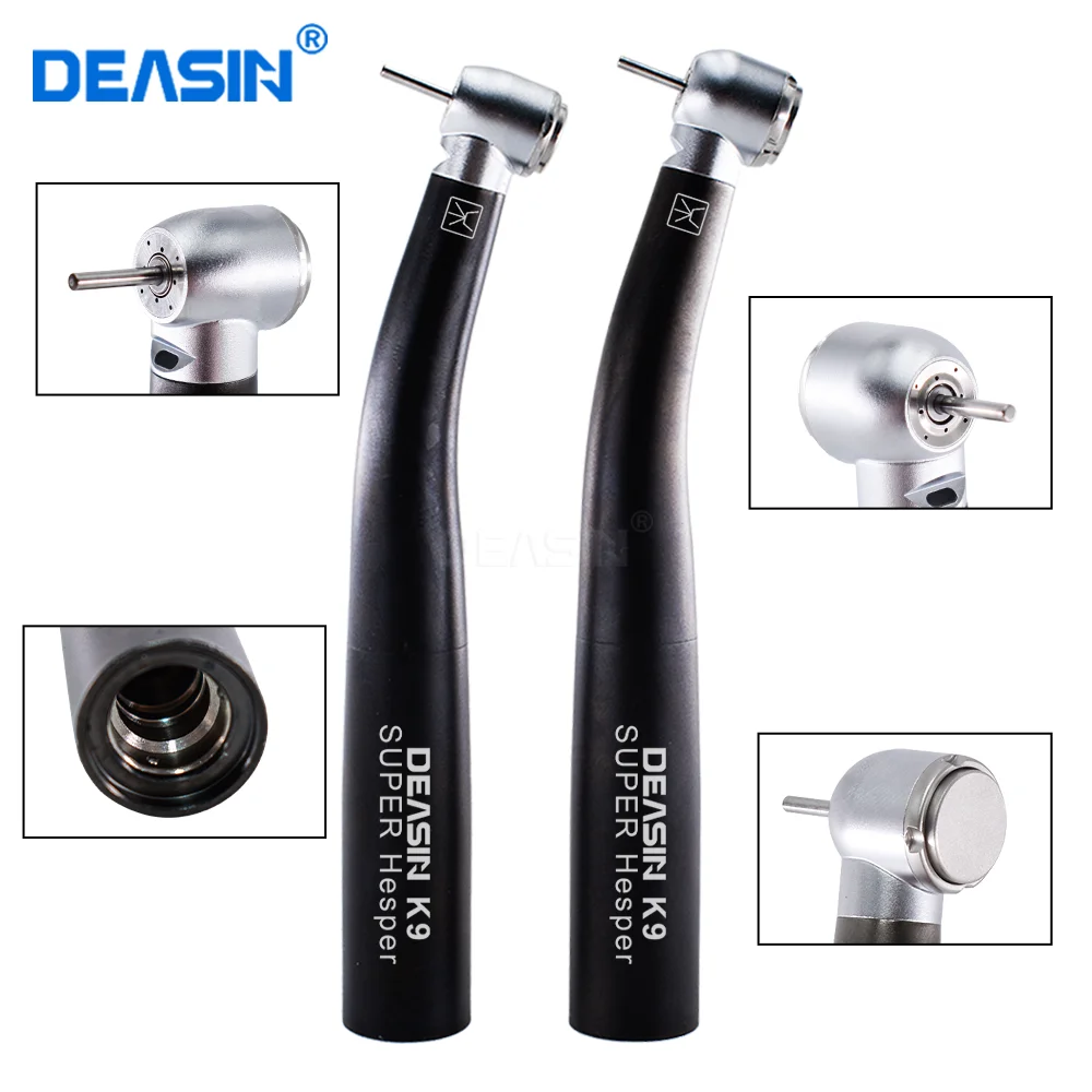 

Dental Fiber Optic Handpiece Torque Head High speed Air Turbine Ceramic Bearing Dentist Tool Compatible with KaVo Connectors