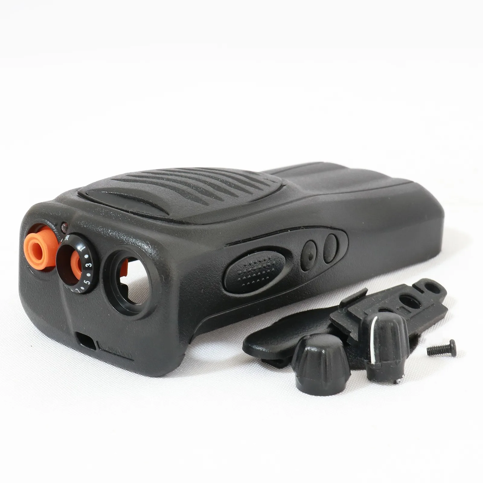 Walkie Talkie Replacement Front Housing Case Shell Kit For TK3207 TK2207 TK3202 TK2202 Two Way Radio With Konbs Dust Cover