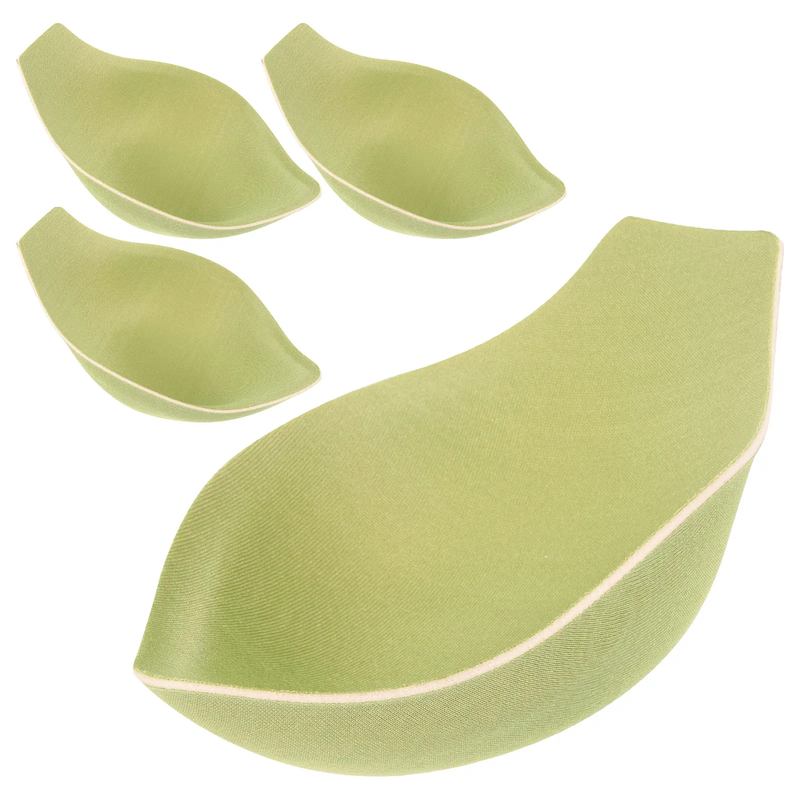 

4pcs Underwear Bulge Enhancer Pad Removable Swim Trunks Cup Insert Lightweight Flexible Pouch For Nightclub Stage Protective Use