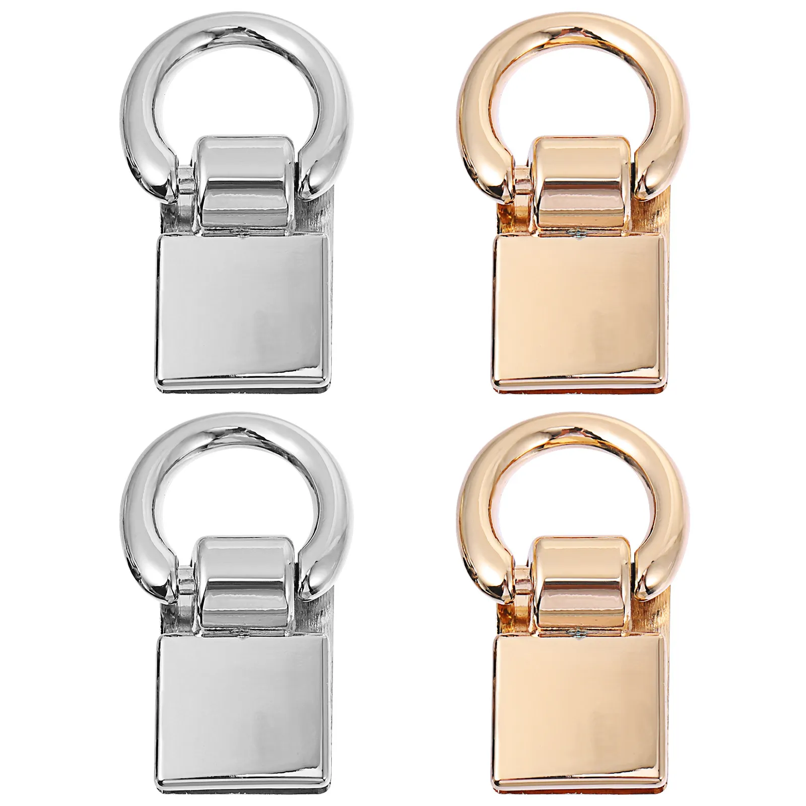 4pcs Handbag Link Buckle Set – Sturdy, Lightweight, Easy-Clean DIY Bag Making Replacement