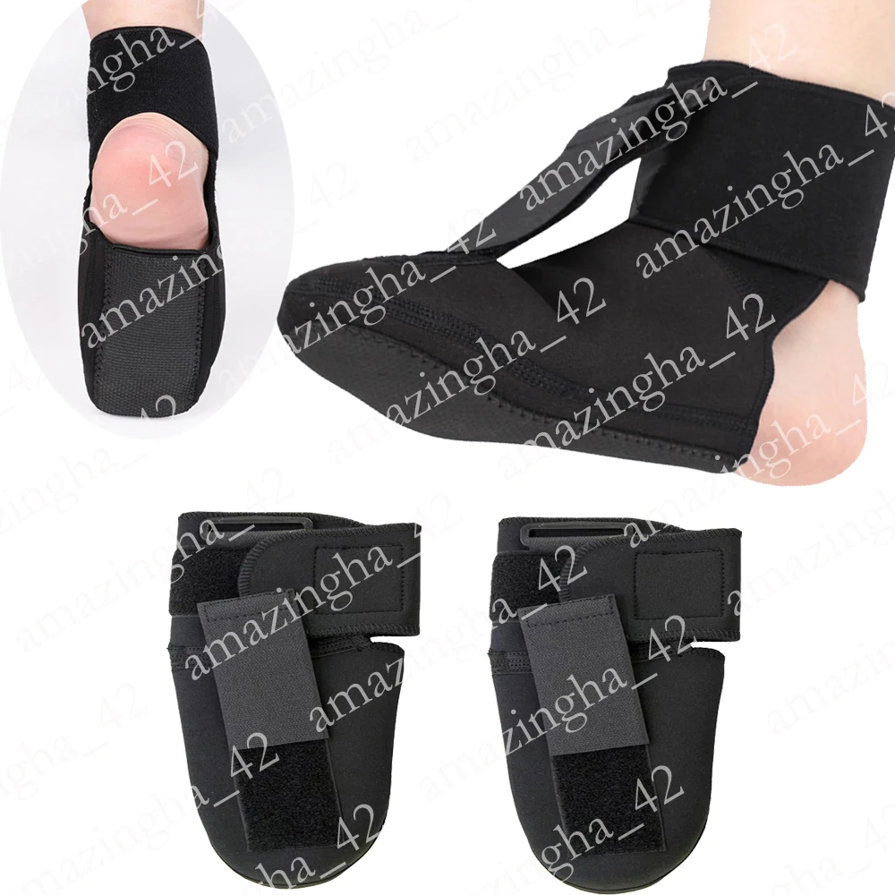 

Plantar Fasciitis Rehabilitation Stretch Strap Adjustable Night Foot Splint Drop Orthotic Brace Elastic Dorsal Splint