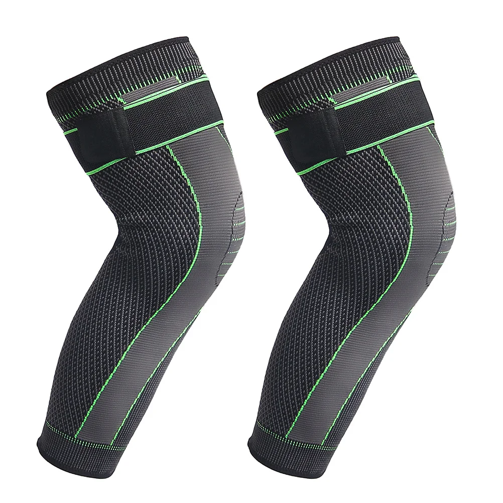 

Nylon Knee Support with Shock Absorption for Weak Or Injured Knees Suitable for Running Basketball Hiking Knee Protector