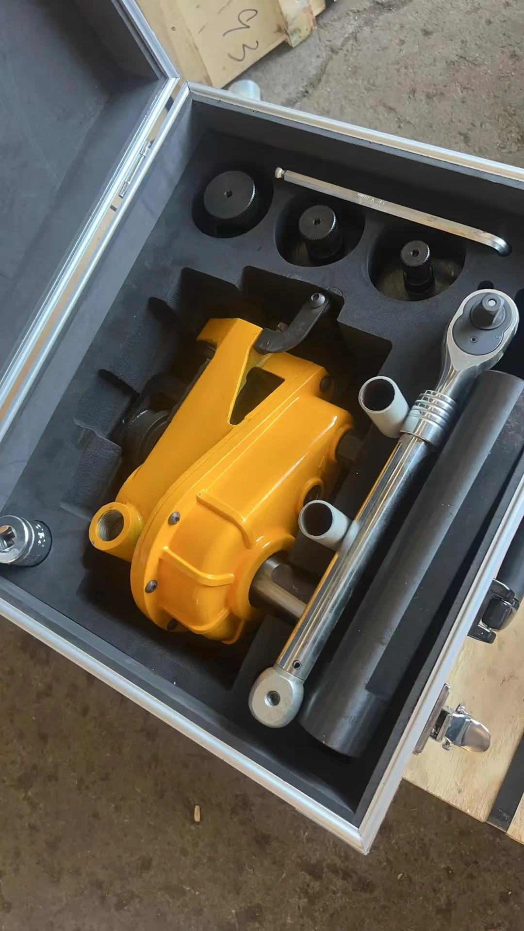 

Groover Manual Roll Groover for Steel Pipe Cut Grooving Pipe Pipe groove Opener