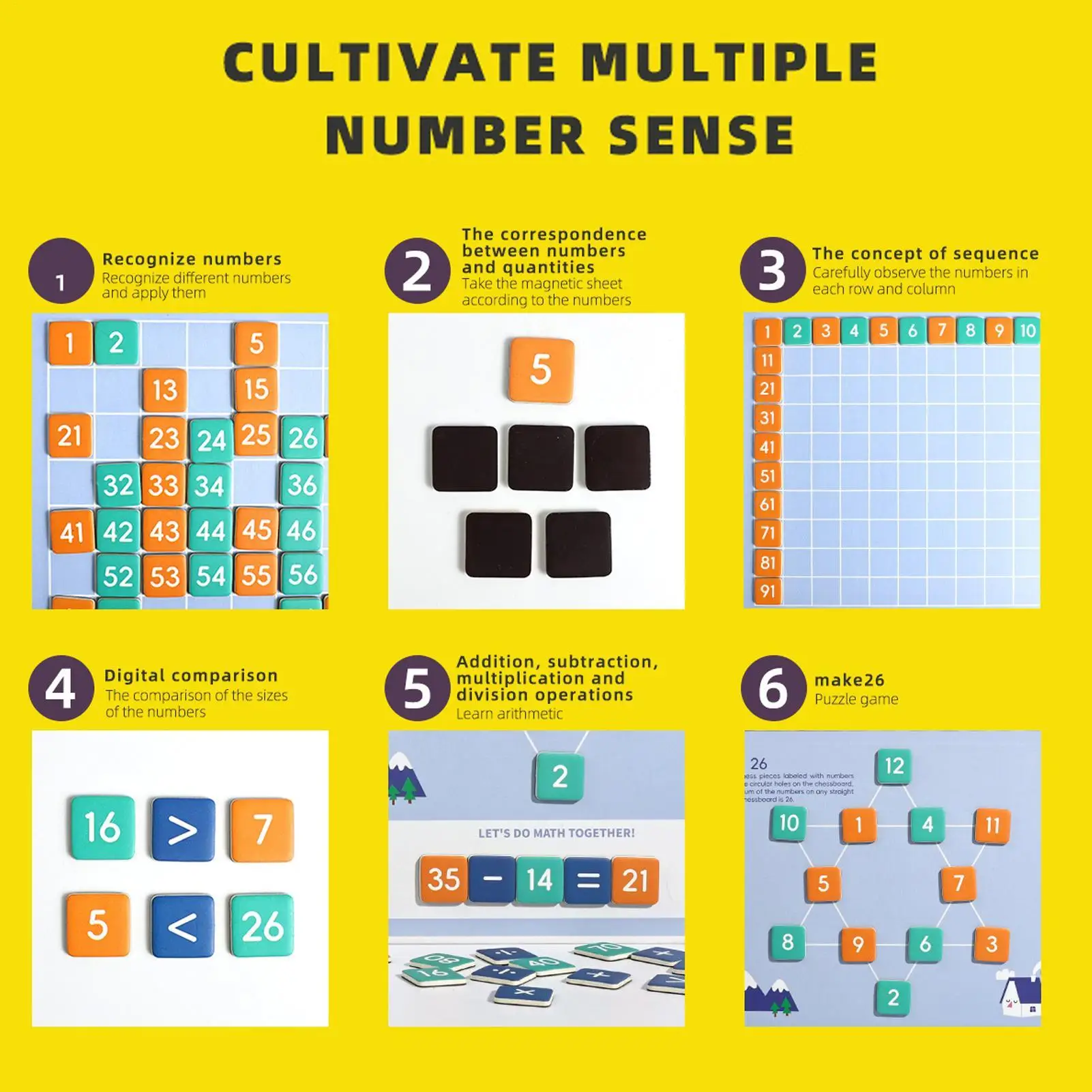 

Игры для изучения математики, развивающий игровой набор, развивающий навыки, математические символы, цифры, доска для детей, мальчиков и девочек