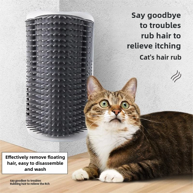 لعبة خدش زاوية القطط مع لعبة العناعمة الذاتية للخدش وتخفيف الملل لوازم تفاعلية متينة قابلة للتركيب على الحائط #1