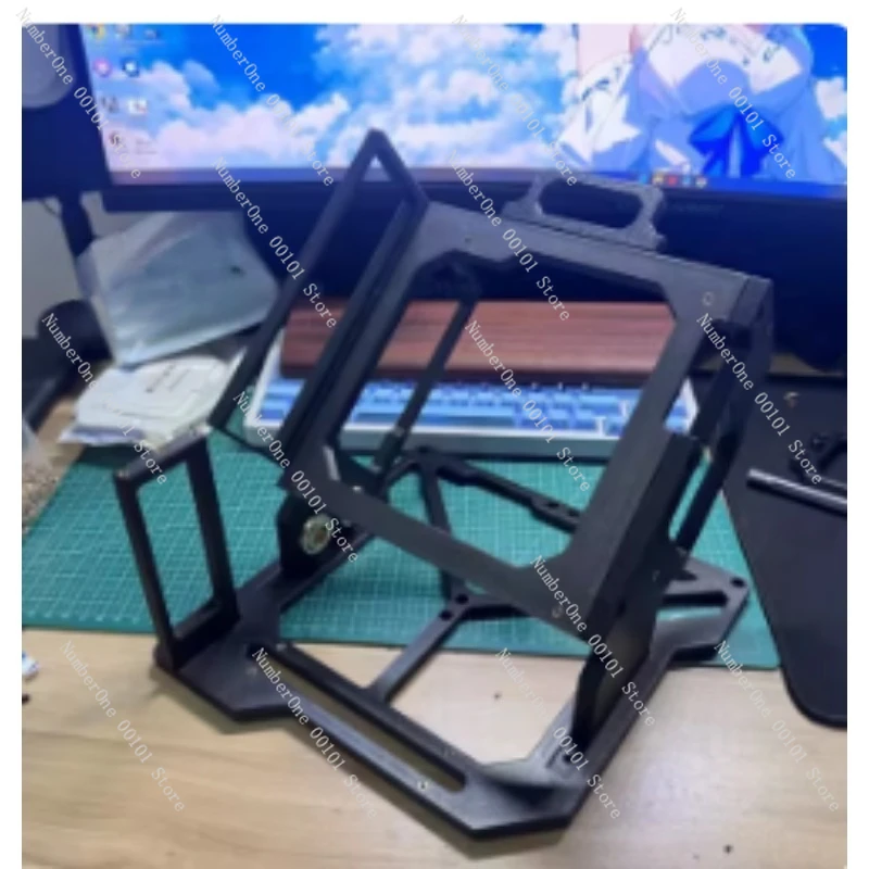 Корпус Monster Studio A45 Open ITX, миниатюрный алюминиевый корпус для ПК, открытый каркас SFF, корпус для материнской платы компьютера.