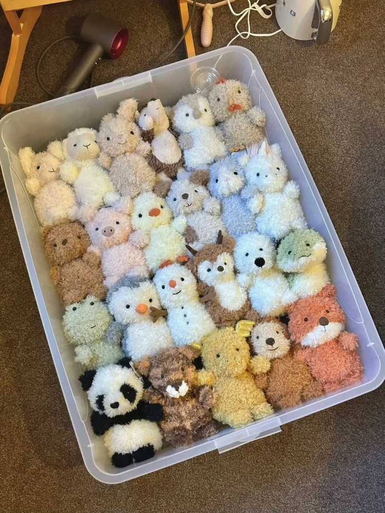 ตุ๊กตา Jcat Little Series รุ่นต่างๆ หมู แมว เพนกวิน ไก่ สุนัข หมีแพนด้า แกะ มังกร ของเล่นเพื่อนเล่นและของเล่นผ่อนคลาย ของขวัญคริสต์มาสสำหรับเด็กผู้หญิง