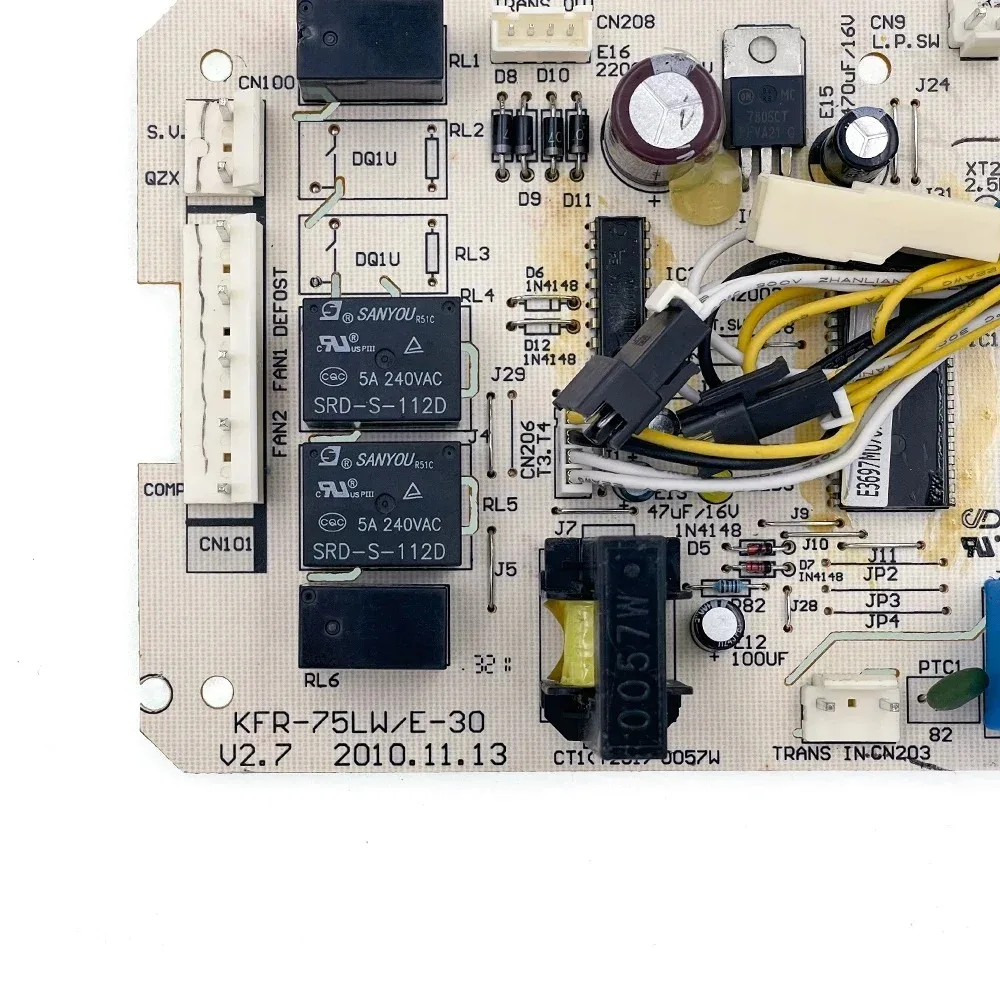 Used Suitable For Midea Air Conditioner Outdoor Unit Control Board KFR-75LW/E-30 Circuit PCB KFR-120W/S-511Q Conditioning Parts