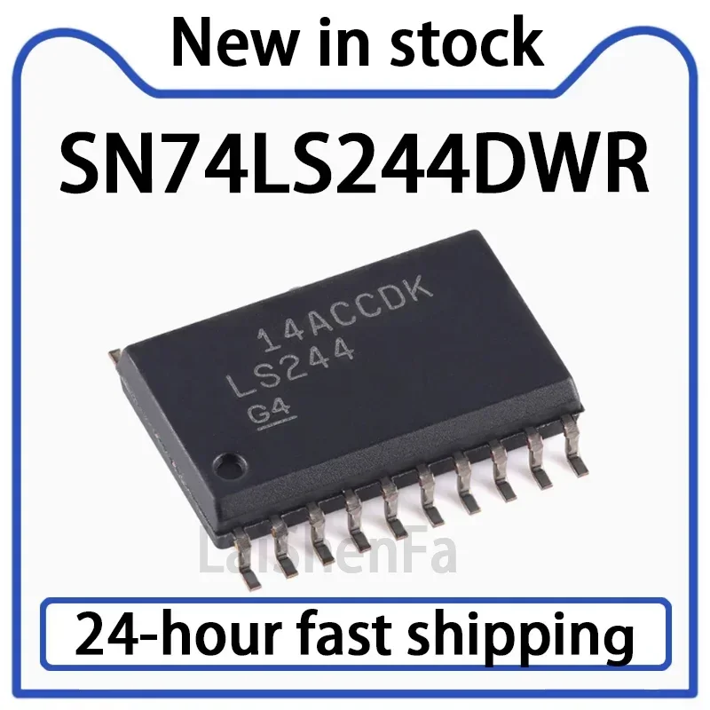 5PCS SN74LS244DWR SOIC-20 Eight Channel Buffer and Line Driver Chip Stock