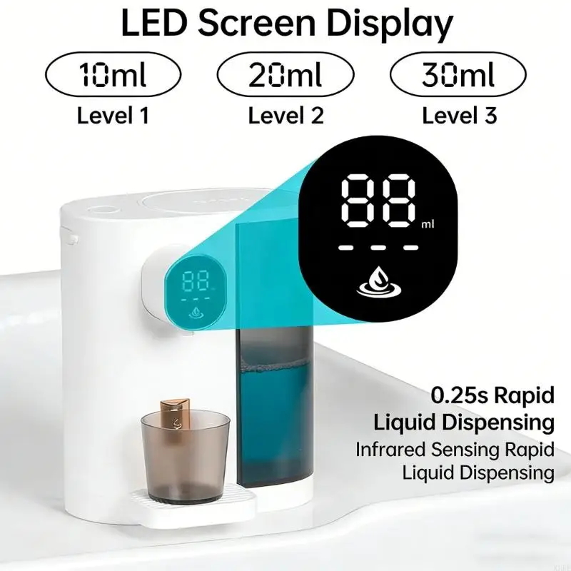

Automatic Dental Dispenser Providing 4 Intensity Levels And 1200mAh Battery For Household Needs KXRE