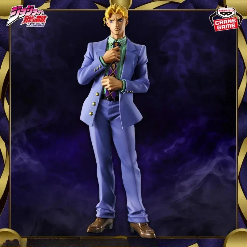 100% Original Banpresto Bandai JoJo's Bizarre Adventure Higashikata Josuke Yoshikage Kira PVC Anime Collectible Display Statue view 6