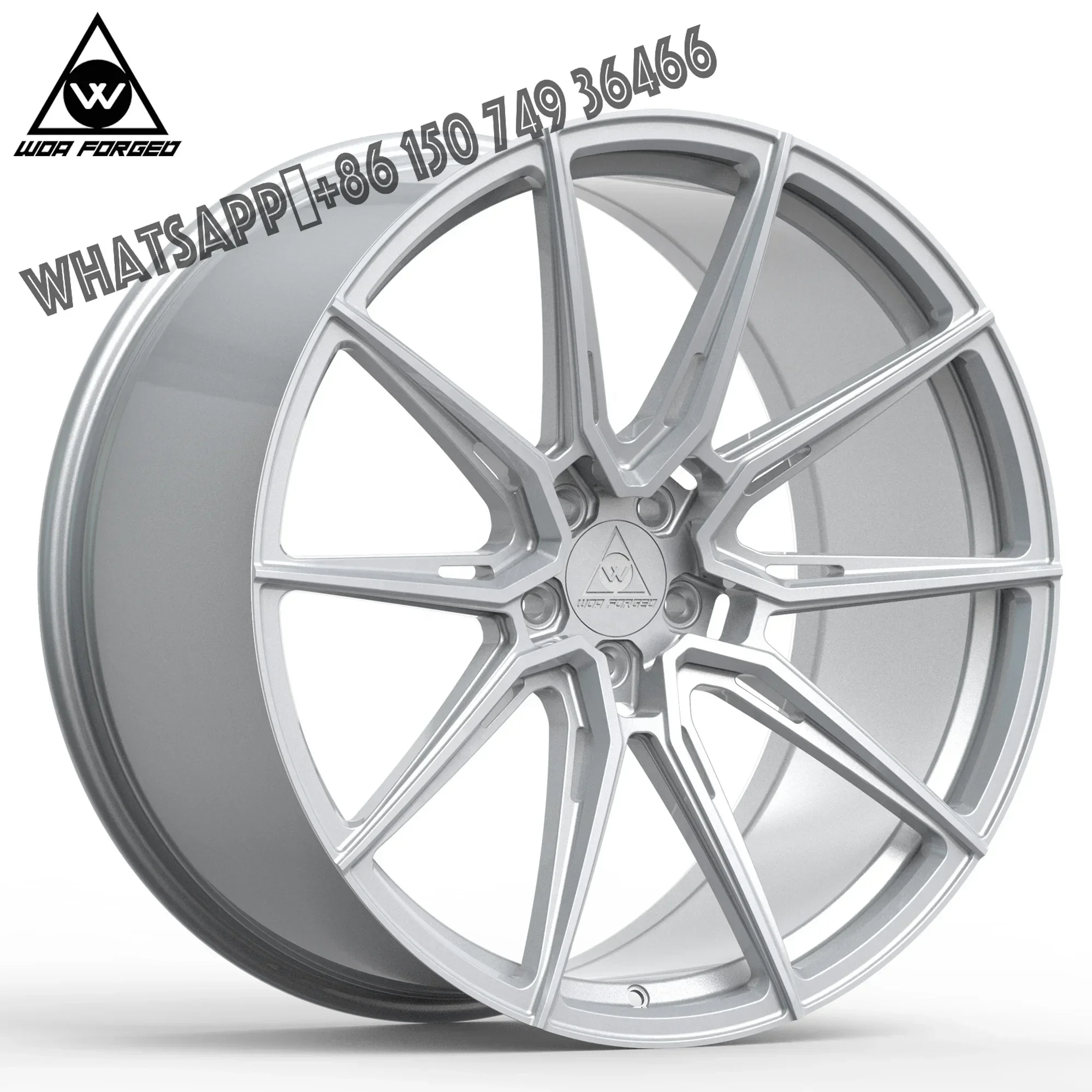 Alloy Wheels 5X120 5X114.3 15 16 17 18 19 Inch Forged Car Alloy Wheel With Customized Colors