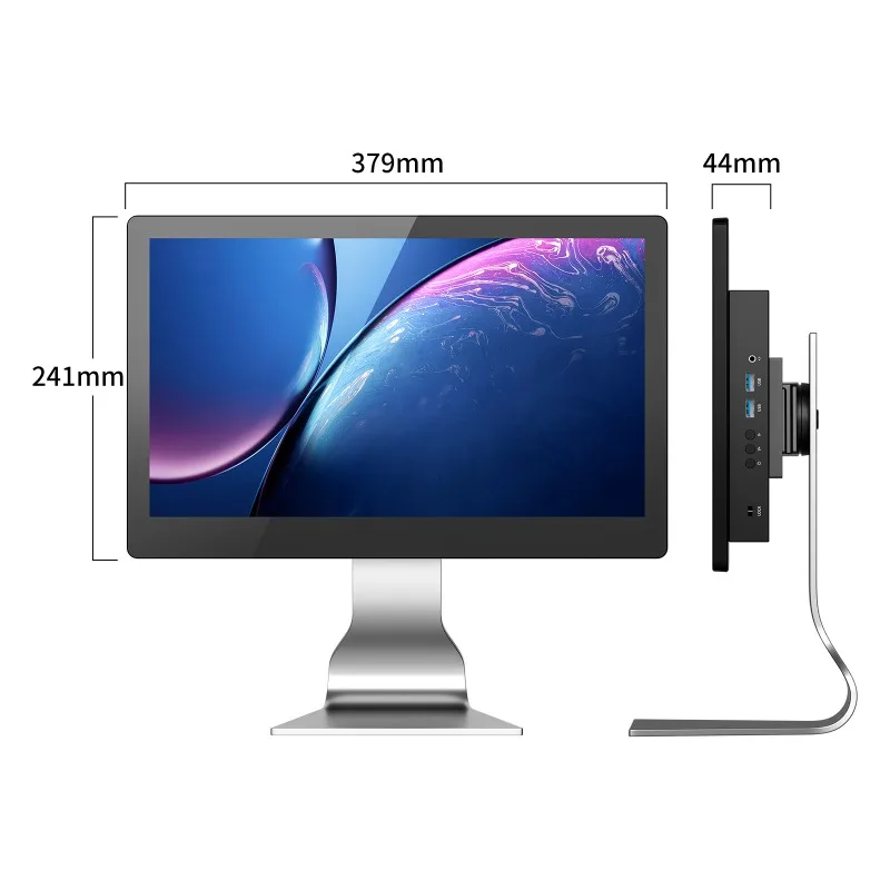 

Industrial control all-in-one computer Embedded touch screen 15.6 inch anti-interference station mes industrial tablet PC