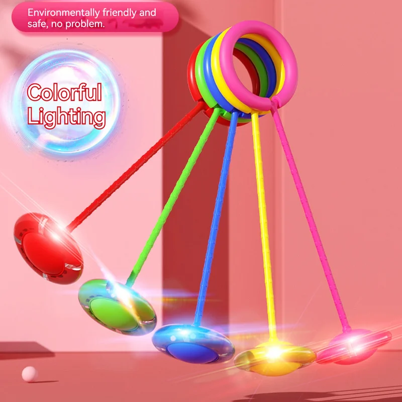 

Товары с героями мультфильмов, кольцо для ног, ночник, чехол для мяча, кольцо для качелей для ног, вращение на одну ногу, отскок вспышка, модные игрушки, подарок