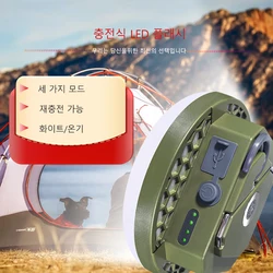 MOSLIGHTING 7200maH Rechargeable LED Camping Light Strong Lamp with Magnet Zoom Portable Flashlight Tent Lamp Work Home Lighting