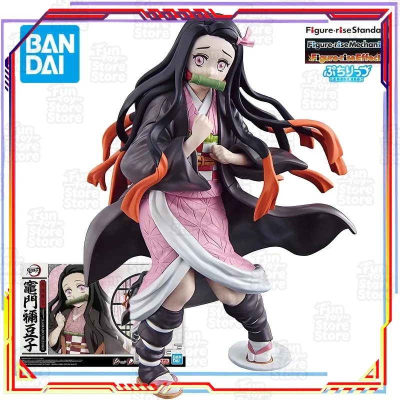 

BANDAI Demon Slayer Nezuko Kamado Figure-rise Standard Series Anime Action Figure Assembly Model Collectible Toy