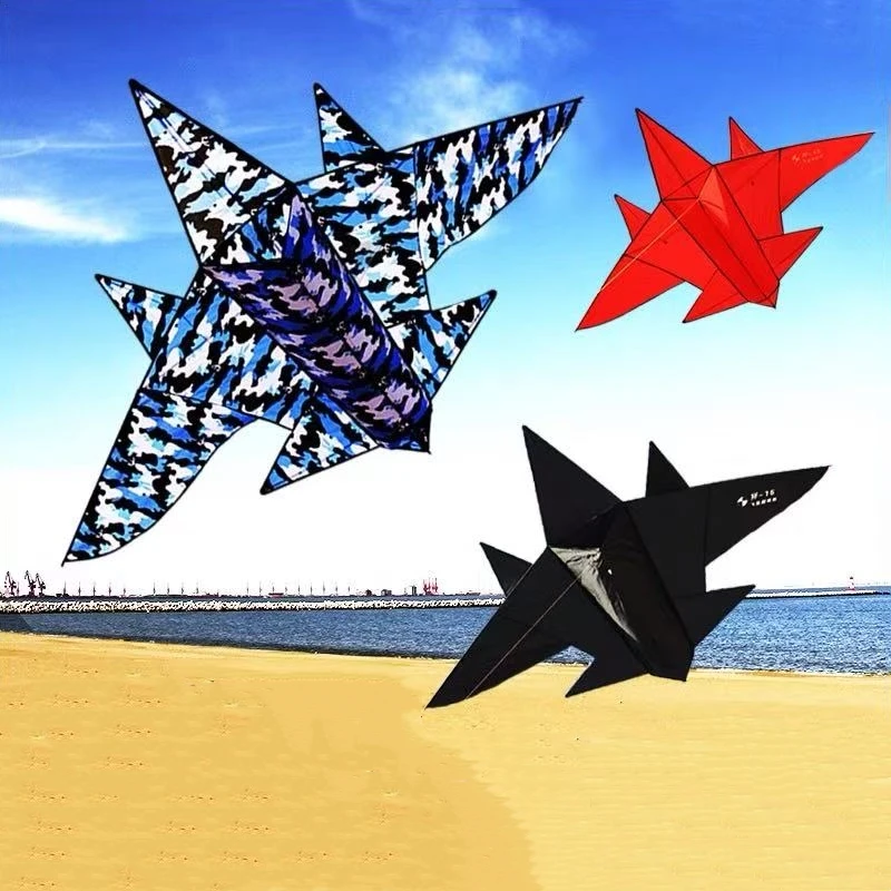 Nieuwe vliegtuig vlieger reel kid kite parachute kitesurf strand vlieger parafoil vlieger outdoor games Windenergie goudvis vlieger Mustache Rugzak