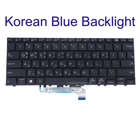 Kr Ar Ch Ru Uk Italiaans Verlicht Toetsenbord Voor Asus B5302 B5302f Expertbook B5 Flip B5302fea B5302fba Arabisch Koreaans Russisch Chinees