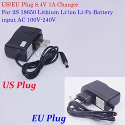 8.4V 1A AC/DC Charger Adapter for 2S 7.4V 18650 Li-ion Lithium Battery BMS Packs