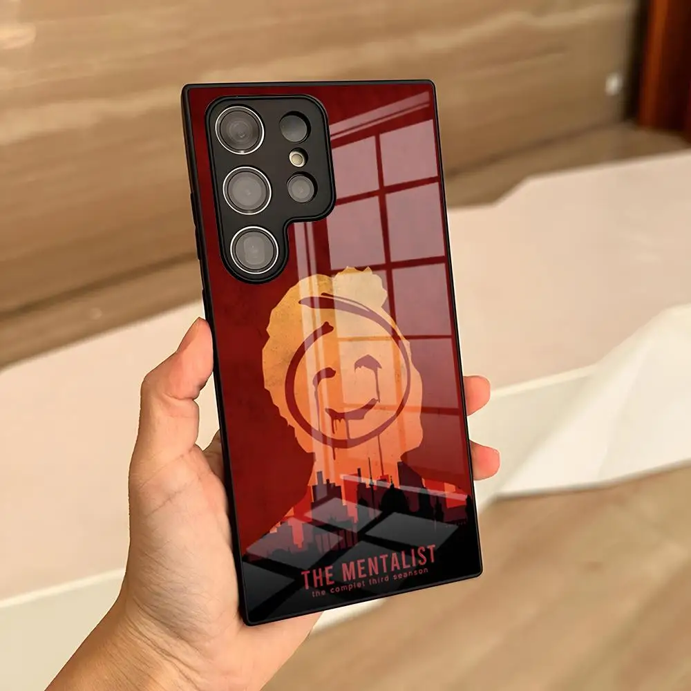 Red John The Mentalist Phone Case For Samsung S26 S25 Ultra S23 S22 S24 Fe S21 Plus A57 A17 A37 A54 A53 A16 Glass Cover