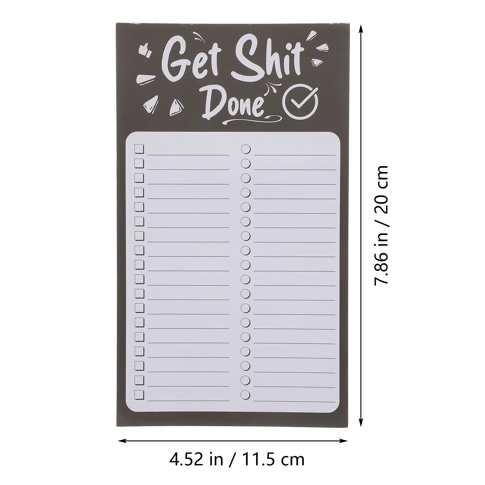 Magnetic Notepad Board Memo ตู้เย็นรายการ Notepads โน้ตบุ๊คประตูตู้เย็นร้านขายของชํา