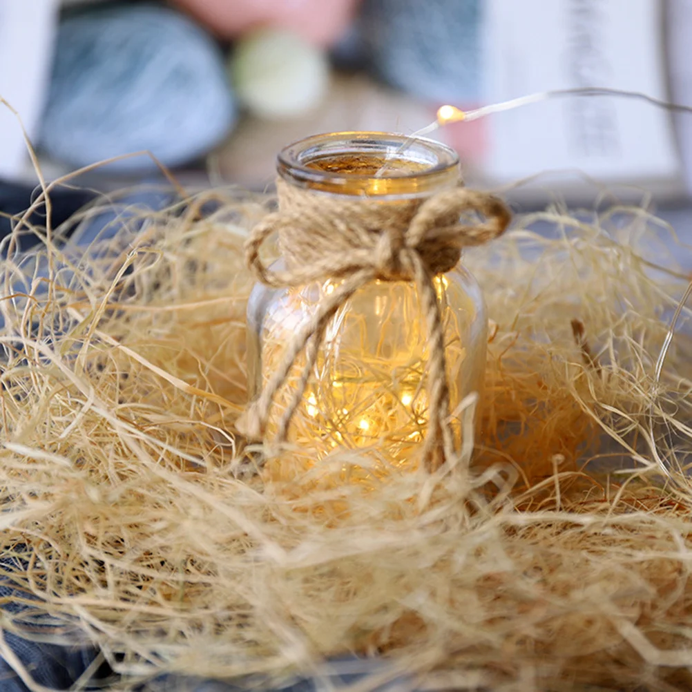 30g 천연 라피테 풀 실크 선물 장식 액세서리 모든 행사용 웨딩 생일 크리스마스 장식용 충전재