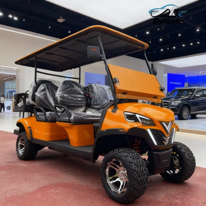 

Hot Sale China Lithium Battery Golf Car 4 Wheel 5000W Golf Car Technical Improvements Electric Golf Cart Zero Emission