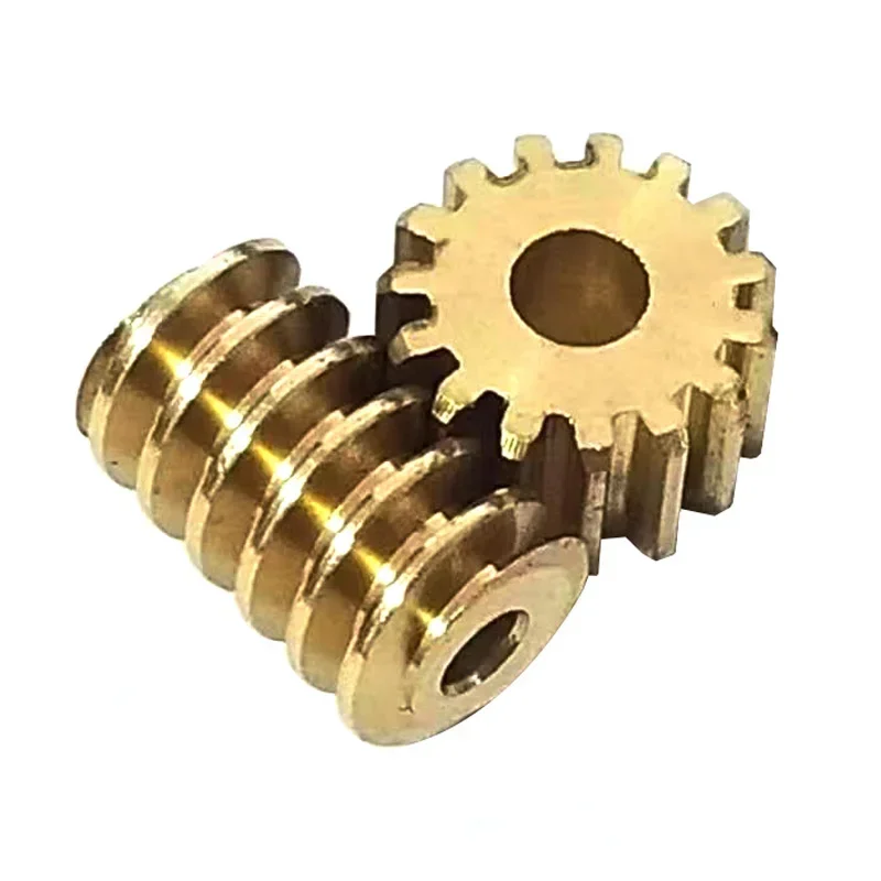 Precision 1:60 0.5M 20T 30T 40T 50T 60T Copper Worm reducer turbine 065/151 4/5/6mm Bore diameter